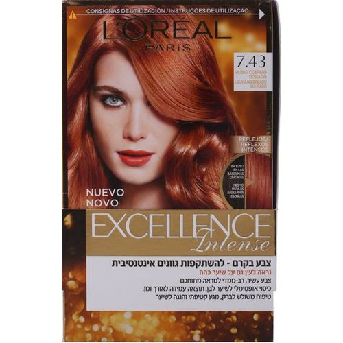 Intense צבע שיער קבוע - אקסלנס אינטנס L'Oréal Paris | לוריאל פריס