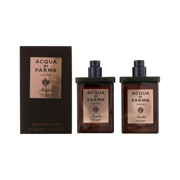 Acqua Di Parma Colonia Ambra Travel Spray Refill Edc 2X30ml סט אקווה די פארמה  לגבר