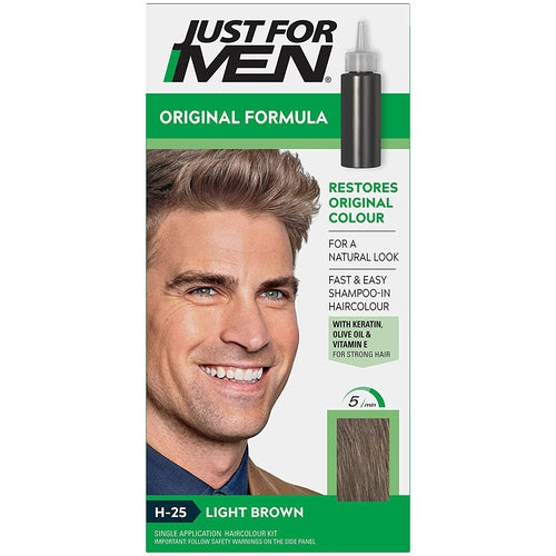 JUST FOR MEN hair color for men (new packaging, the exact same product)