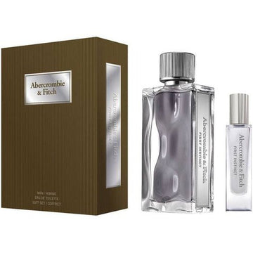 Abercrombie & Fitch First Instinct Edt 100Ml+15Ml מארז בושם אברקרומבי לגבר
