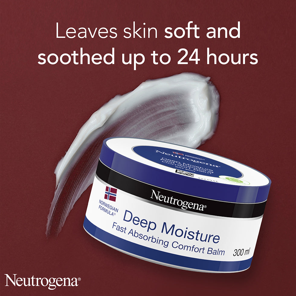 NEUTROGENA  - קרם לחות עשיר לפנים | Deep Moisture Comfort Balm נטרוג'ינה