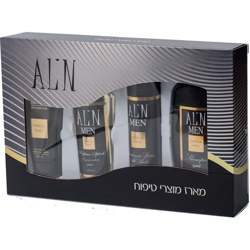 מארז טיפוח תואם מאסק אלין - קרם גוף + דאודורנט + מבשם גוף + קרם ידייםאלין קוסמטיקס ALIN