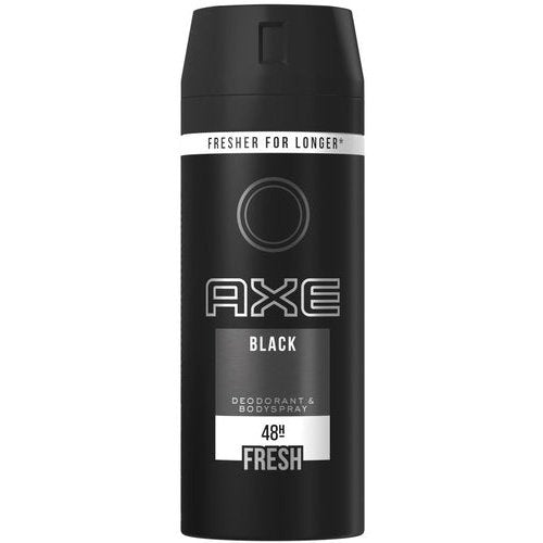 אקס דאודורנט ספריי בלאק AXE BLACK H48 150 מ"ל