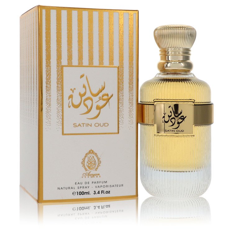 בושם Aayan Aayan Satin Oud Eau De Parfum Spray By Aayan Perfume [ייבוא מקביל]