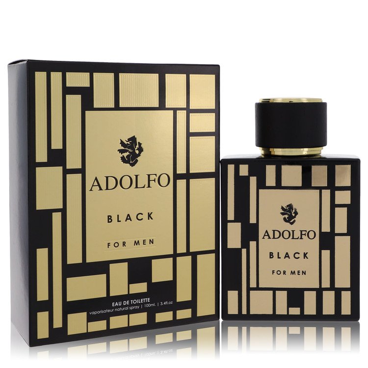אדולפו Adolfo Black Eau De Toilette Spray By Adolfo [ייבוא מקביל]