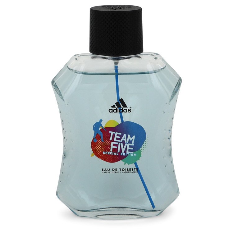 אדידס Adidas Team Five Eau De Toilette Spray (unboxed) By Adidas [ייבוא מקביל]