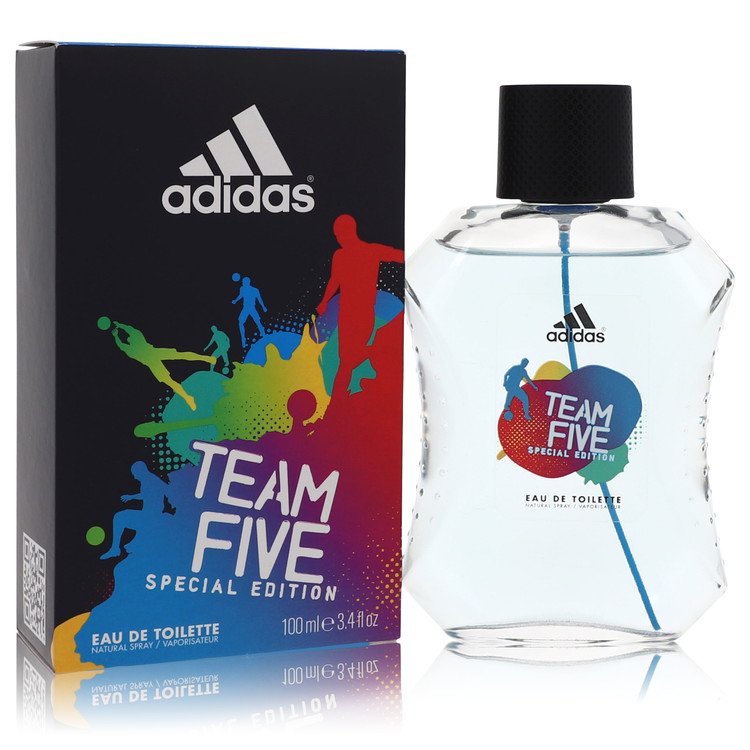 אדידס Adidas Team Five Eau De Toilette Spray By Adidas [ייבוא מקביל]