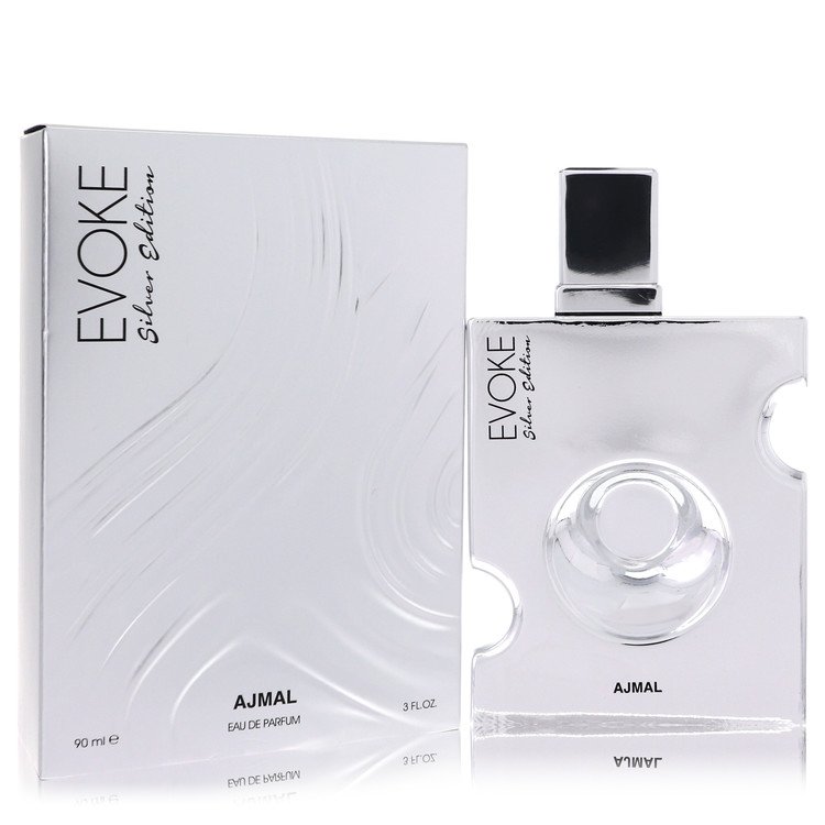 עג'מל Evoke Silver Edition Eau De Parfum Spray By Ajmal [ייבוא מקביל]