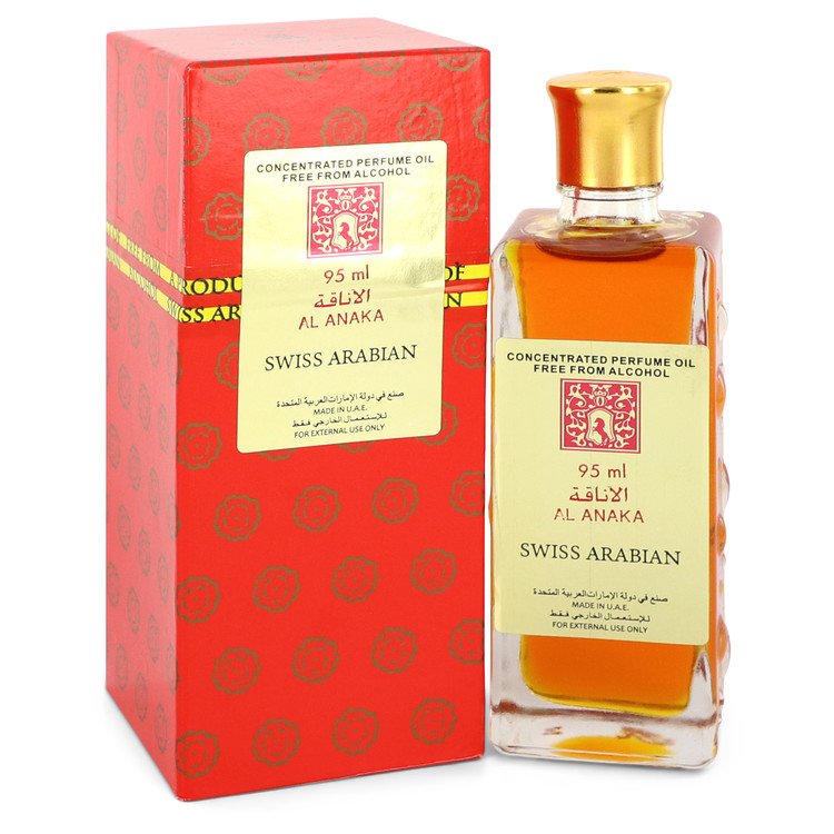 ערבית שוויצרית Al Anaka Concentrated Perfume Oil Free From Alcohol (Unisex) By Swiss Arabian [ייבוא מקביל]