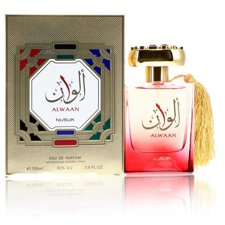 נוסוק Alwaan Eau De Parfum Spray (Unisex) By Nusuk [ייבוא מקביל]