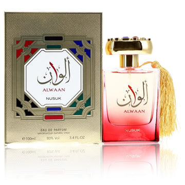 נוסוק Alwaan Eau De Parfum Spray (Unisex) By Nusuk [ייבוא מקביל]