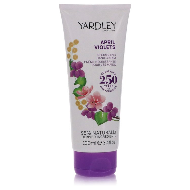 יארדלי לונדון April Violets Hand Cream By Yardley London [ייבוא מקביל]