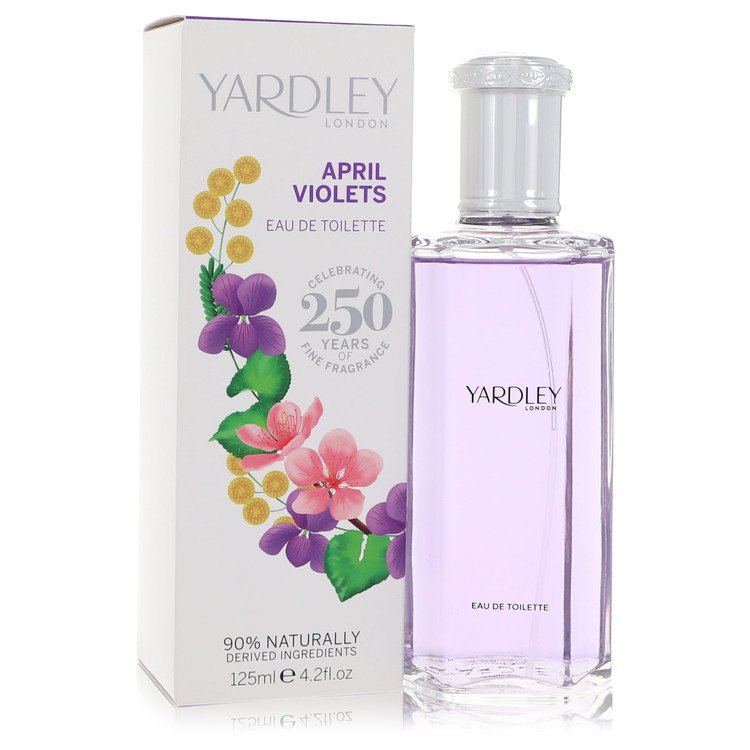 יארדלי לונדון April Violets Eau De Toilette Spray By Yardley London [ייבוא מקביל]