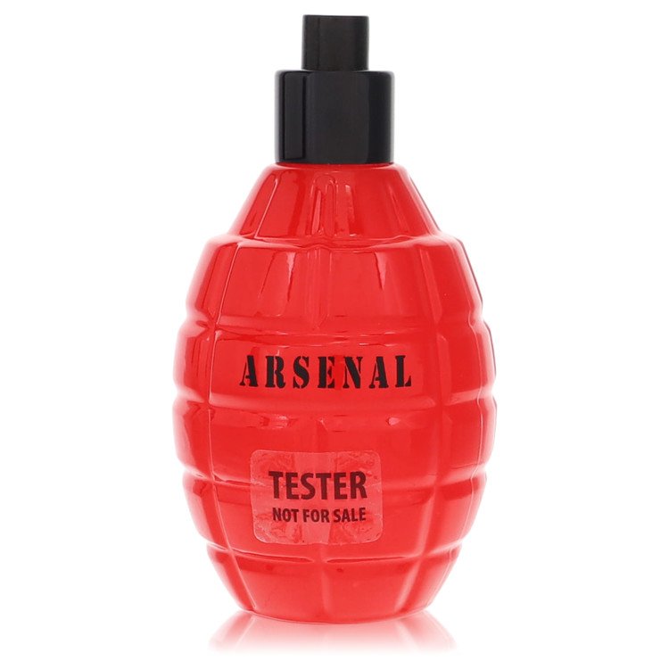 ז'יל קנטואל Arsenal Red Eau De Parfum Spray (New Tester) By Gilles Cantuel [ייבוא מקביל]