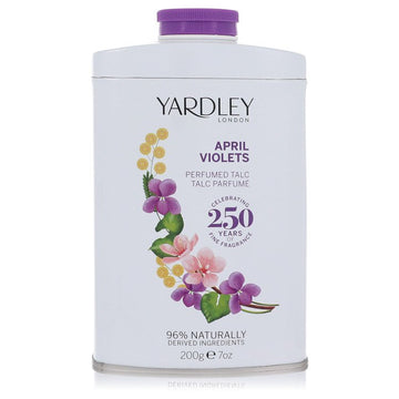 יארדלי לונדון April Violets Talc By Yardley London [ייבוא מקביל]