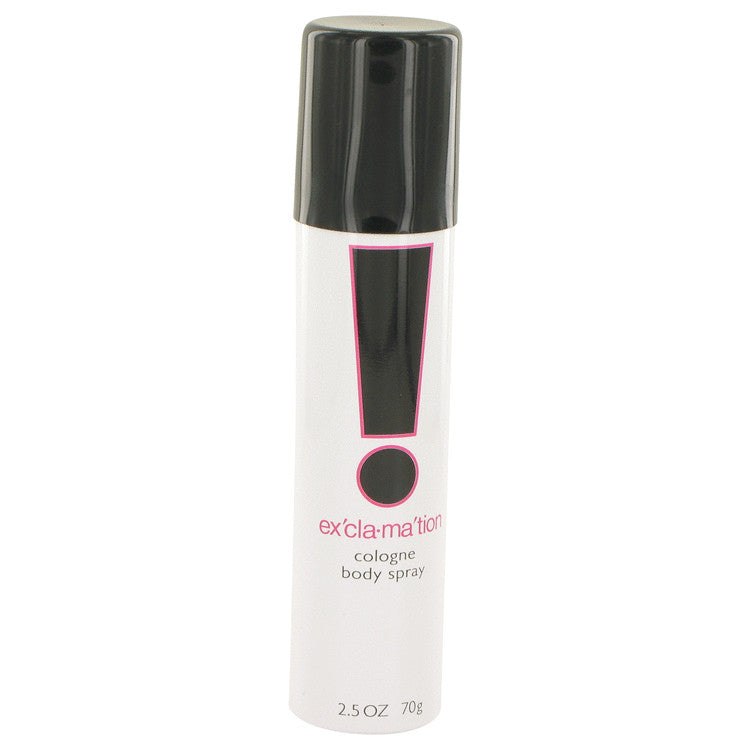 קוטי Exclamation Body Mist Cologne Spray By Coty [ייבוא מקביל]
