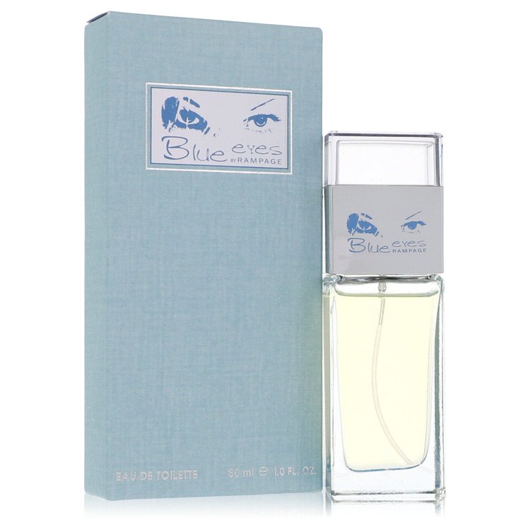 הִשׁתוֹלְלוּת Blue Eyes Eau De Toilette Spray By Rampage [ייבוא מקביל]