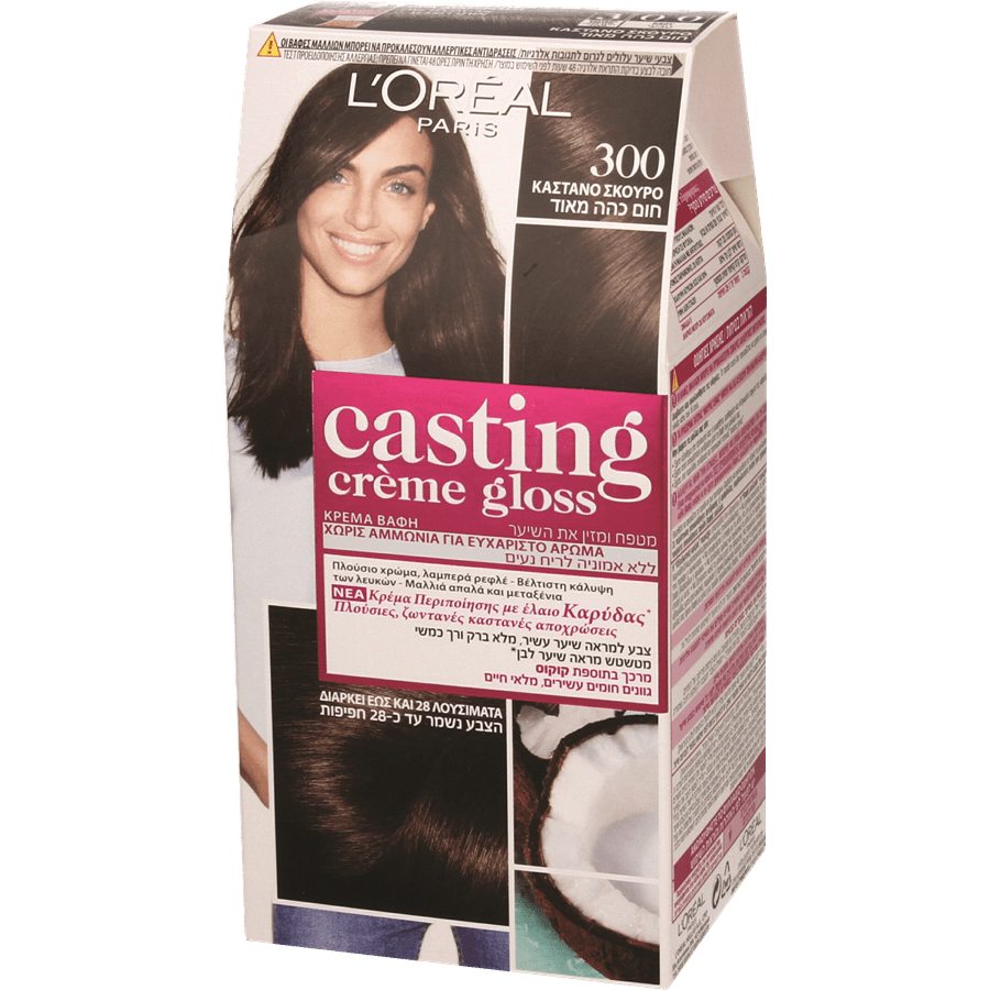 Casting color cream tone on tone without ammonia Casting Laurel Paris 