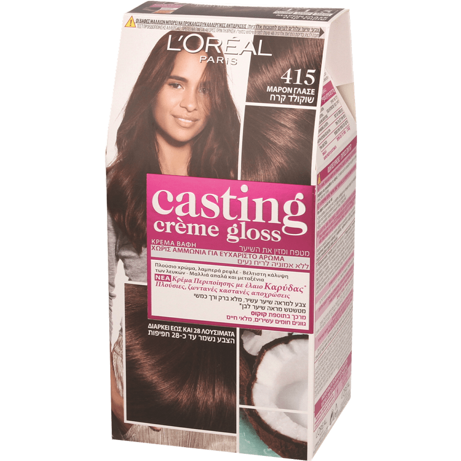 Casting color cream tone on tone without ammonia Casting Laurel Paris 