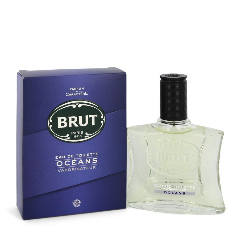 פברז'ה Brut Oceans Eau De Toilette Spray By Faberge [ייבוא מקביל]