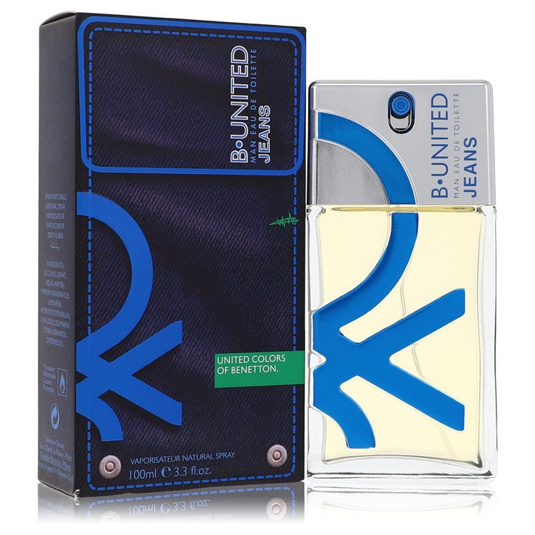 בנטון B United Jeans Eau De Toilette Spray By Benetton [ייבוא מקביל]