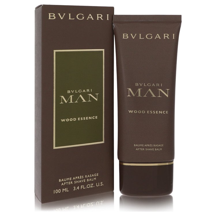 בוולגרי Bvlgari Man Wood Essence After Shave Balm By Bvlgari [ייבוא מקביל]