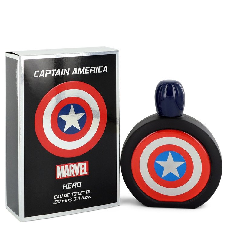 פֶּלֶא Captain America Hero Eau De Toilette Spray By Marvel [ייבוא מקביל]