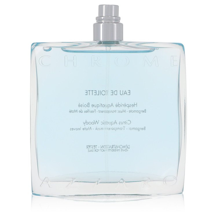 אזארו Chrome Eau De Toilette Spray (Tester) By Azzaro [ייבוא מקביל]