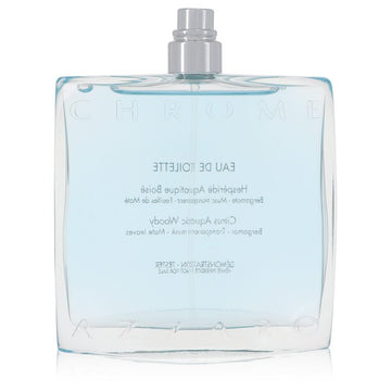 אזארו Chrome Eau De Toilette Spray (Tester) By Azzaro [ייבוא מקביל]
