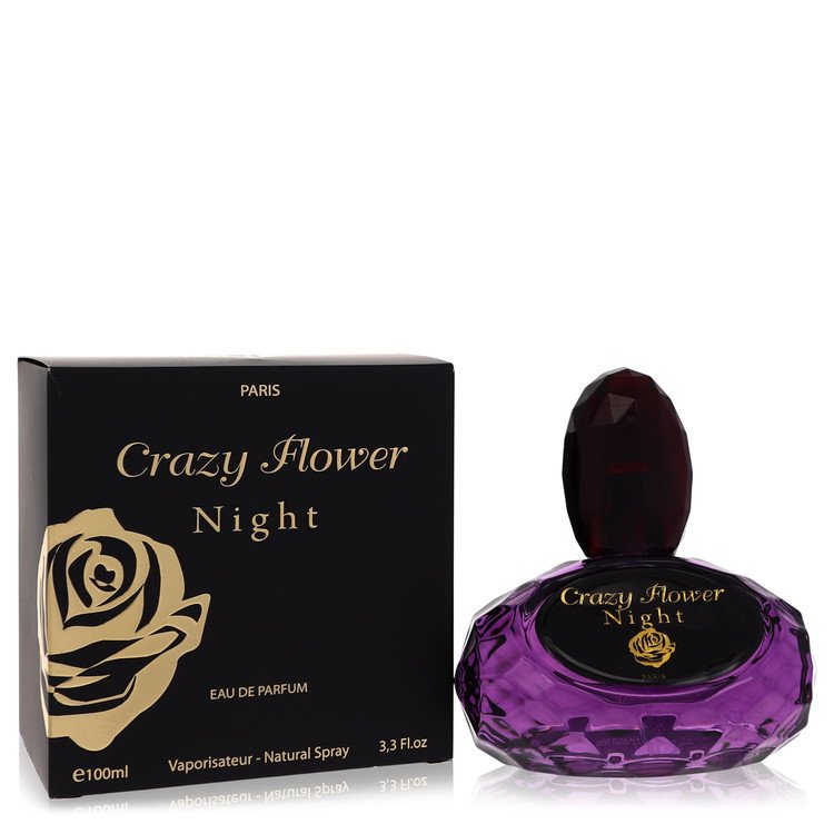 בושם YZY Crazy Flower Night Eau De Parfum Spray By YZY Perfume [ייבוא מקביל]