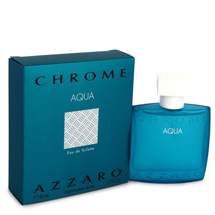 אזארו Chrome Aqua Eau De Toilette Spray By Azzaro [ייבוא מקביל]