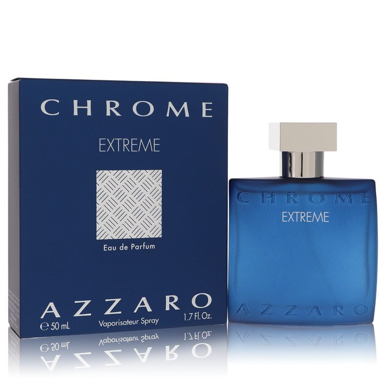 אזארו Chrome Extreme Eau De Parfum Spray By Azzaro [ייבוא מקביל]