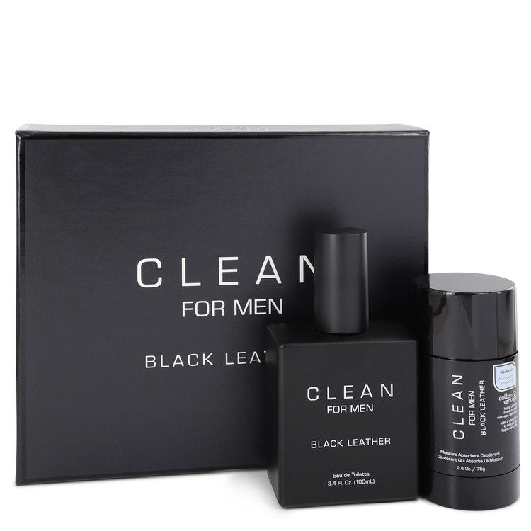 לְנַקוֹת Clean Black Leather Gift Set By Clean [ייבוא מקביל]