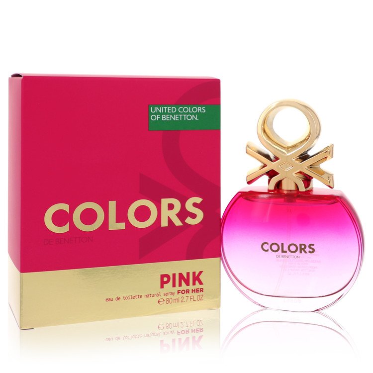 בנטון Colors Pink Eau De Toilette Spray By Benetton [ייבוא מקביל]