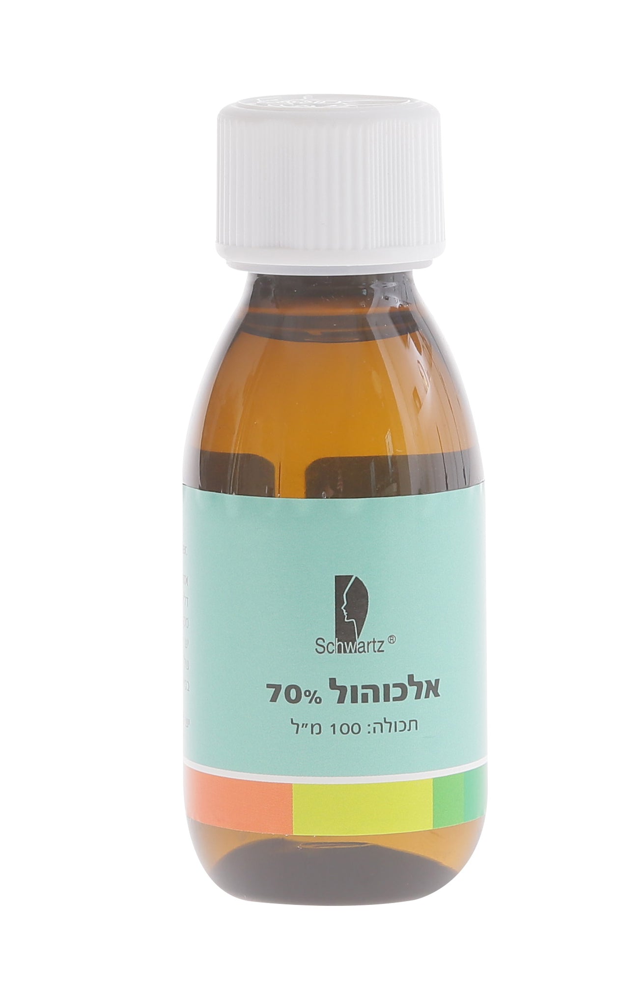 אלכוהול 70% - 100 מ״ל שוורץ