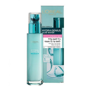 הידרה ג'ינייס ג'ל לחות לפנים 70 מ"ל - עור יבש ועדין