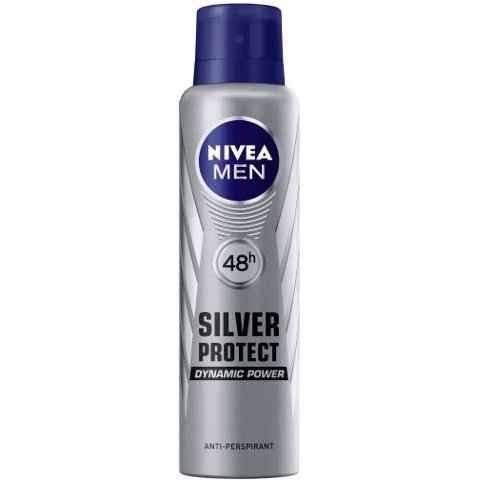 ניוואה דאודורנט ספריי "סילבר פרוטקט" לגבר NIVEA SILVER PROTECT 150מ"ל.