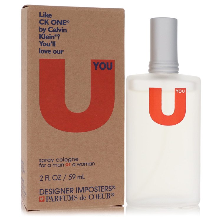 פרפיום דה קר Designer Imposters U You Cologne Spray (Unisex) By Parfums De Coeur [ייבוא מקביל]