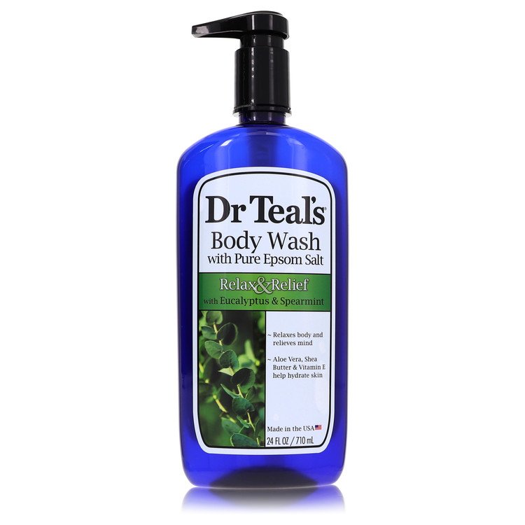 של ד"ר טיאל Dr Teal's Body Wash With Pure Epsom Salt Relax & Relief Body Wash with Eucalyptus & Spearmint By Dr Teal's [ייבוא מקביל]