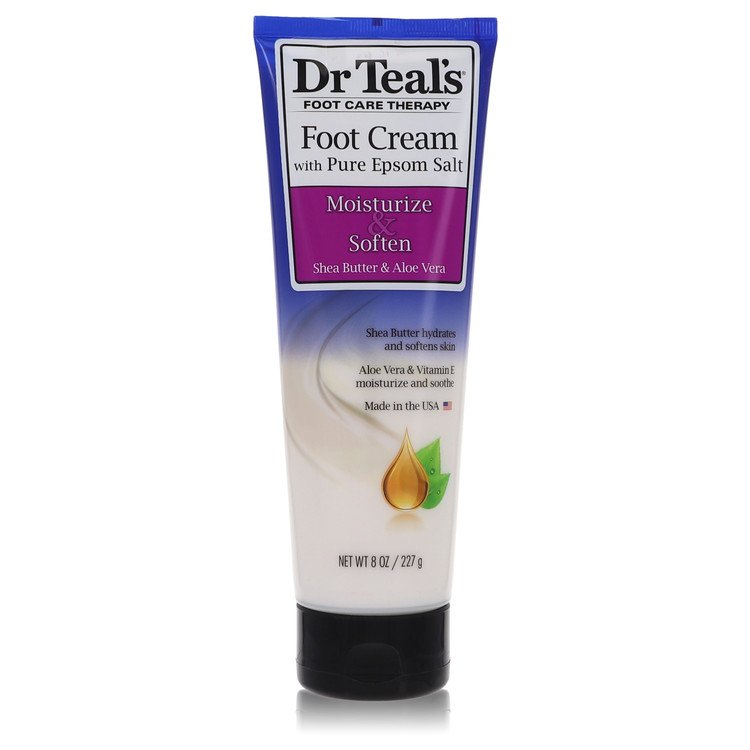 של ד"ר טיאל Dr Teal's Pure Epsom Salt Foot Cream Pure Epsom Salt Foot Cream with Shea Butter & Aloe Vera & Vitamin E By Dr Teal's [ייבוא מקביל]