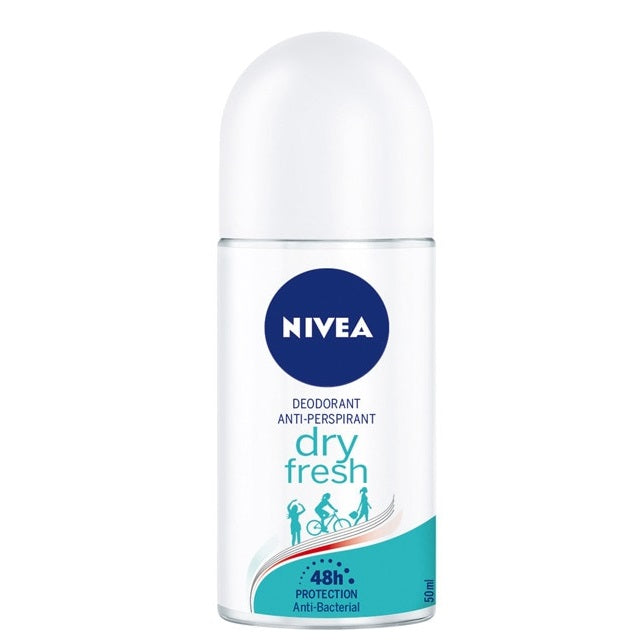 ניוואה NIVEA - דאודורנט רול און דריי פרש לאישה | קוסמטיקס | 50 מ"ל