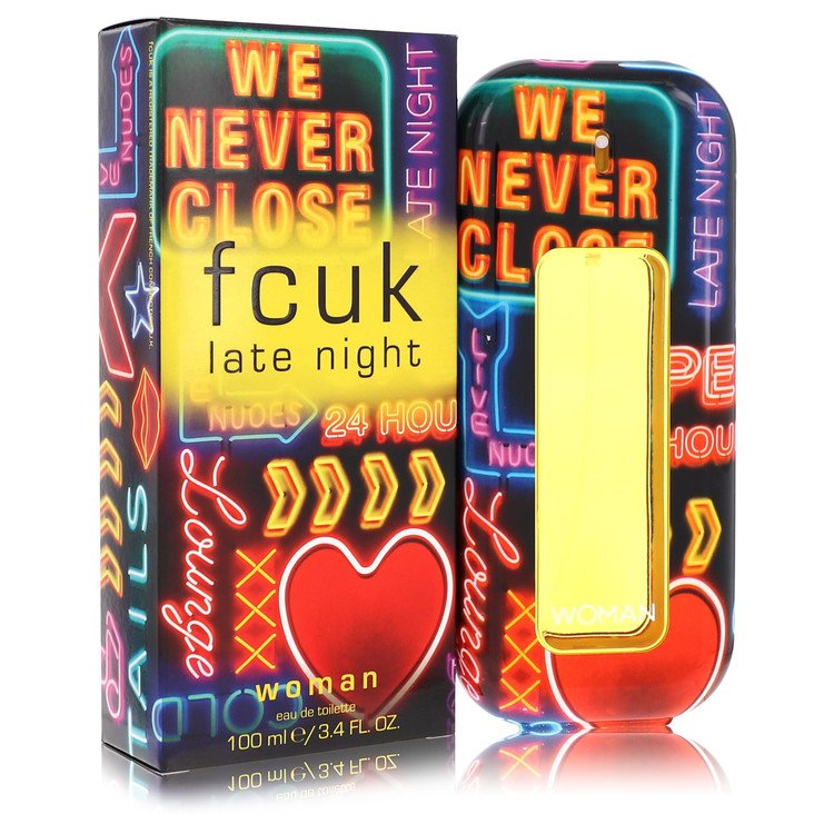 חיבור צרפתי Fcuk Late Night Eau De Toilette Spray By French Connection [ייבוא מקביל]
