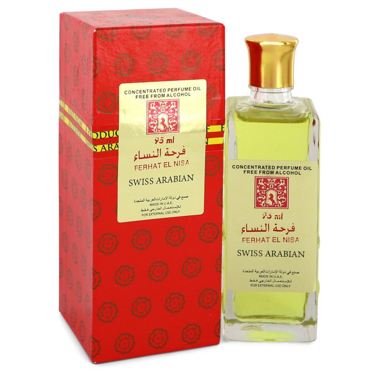 ערבית שוויצרית Ferhat El Nisa Concentrated Perfume Oil Free From Alcohol (Unisex) By Swiss Arabian [ייבוא מקביל]