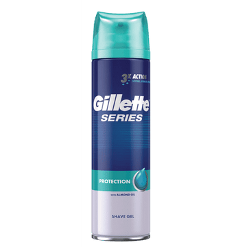 ג'ילט ג'ל גילוח לעור רגיל 200 מ"ל Gillette.