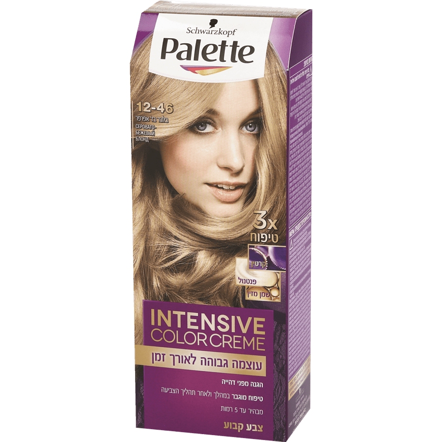 Schwarzkopf palette hair color | Intense Color