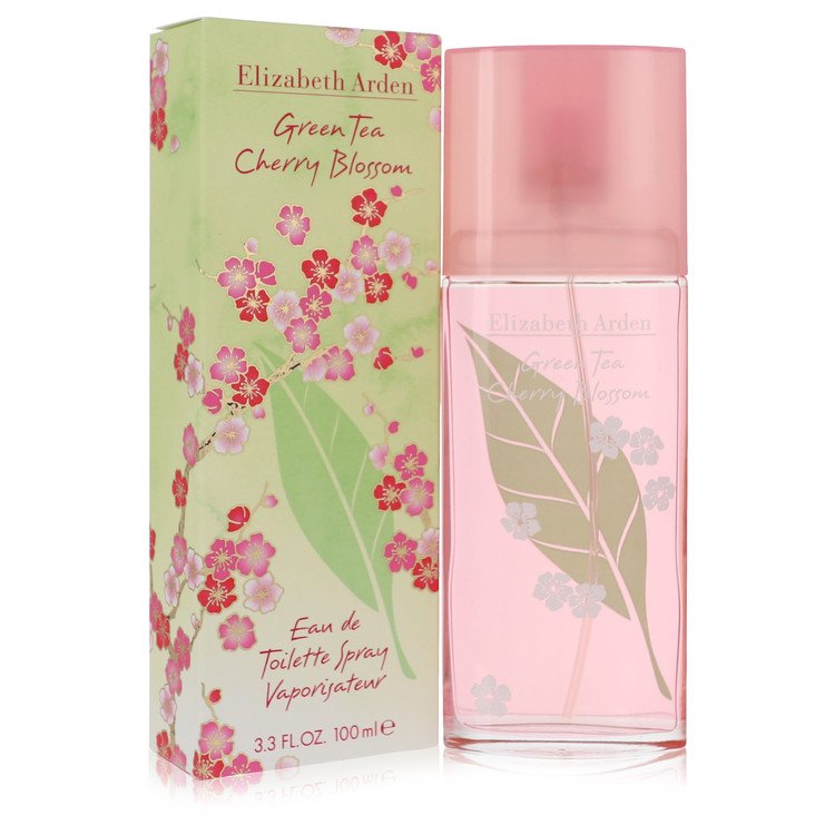 אליזבת ארדן Green Tea Cherry Blossom Eau De Toilette Spray By Elizabeth Arden [ייבוא מקביל]