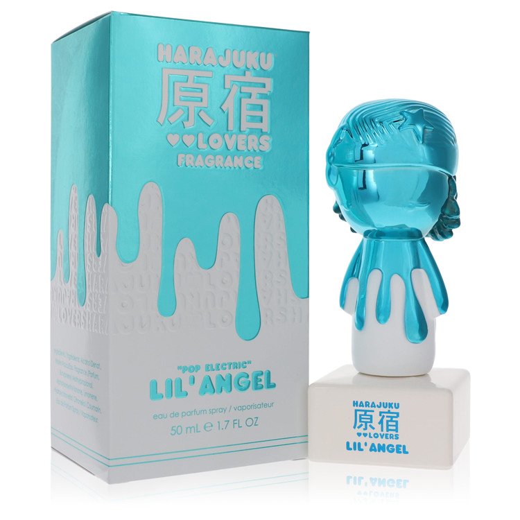 גוון סטפאני Harajuku Lovers Pop Electric Lil' Angel Eau De Parfum Spray By Gwen Stefani [ייבוא מקביל]
