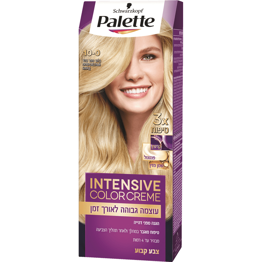 Schwarzkopf palette hair color | Intense Color