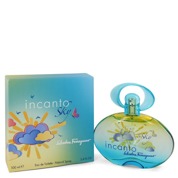 סלבטורה פראגמו Incanto Sky Eau De Toilette Spray By Salvatore Ferragamo [ייבוא מקביל]