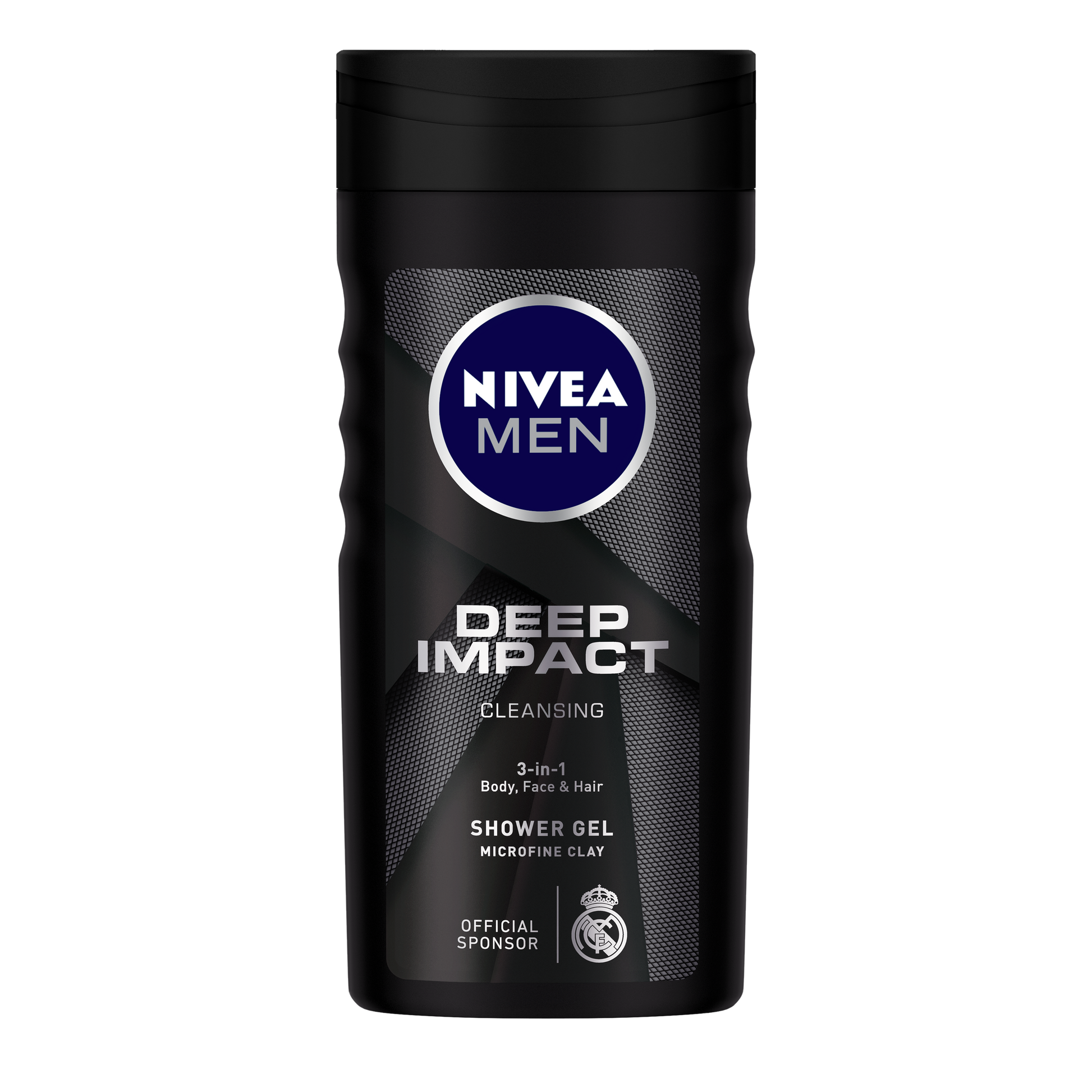Deep Impact דיפ אימפקט ניואה ג'ל רחצה לגבר NIVEA 250מ"ל.